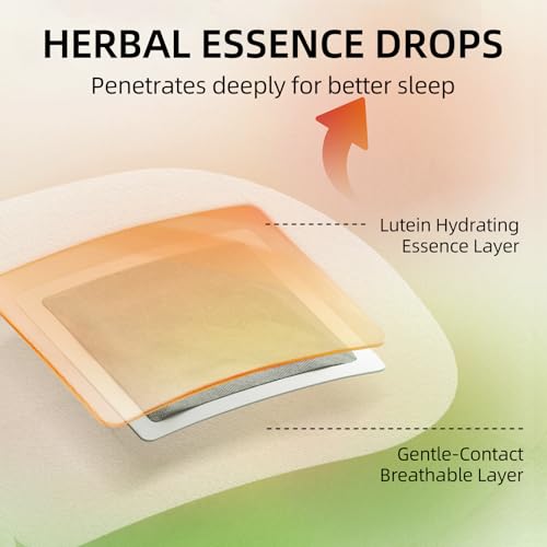 Venrock Lutein Self-Heating Steam Eye Mask 10 Packs - Heated Warm Compress for Dry Eyes, Dark Circles & Puffiness, Disposable SPA Sleep Mask, Travel Essentials & Relaxation Gifts