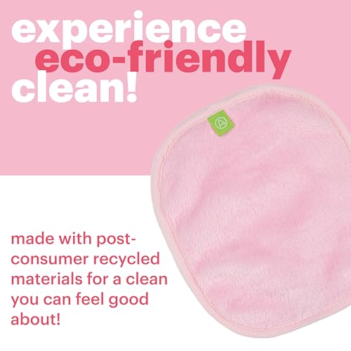 Reusable Makeup Remover Pads by Afterspa, Face Towels, Mini Eye Makeup Remover Wipes, Vegan, Cruelty Free, Small, Pack of 12