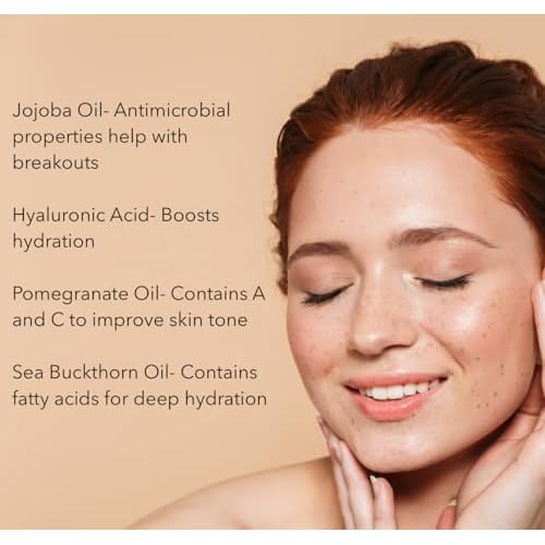 Promise Face Oil, Brighten + Hydrate, Nutrient Rich, Pregnancy Skincare, Dual Serum, Ultra-Clean, Vitamin C + Apricot Oil + Hyaluronic Acid + Vitamin E, All Active Ingredients, No Fillers, Organic