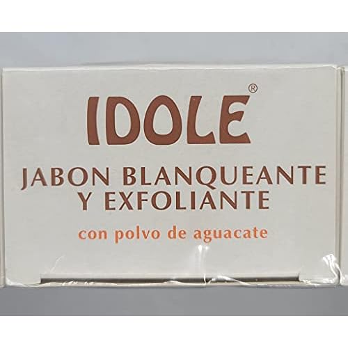 Idole Exfoliating Soap with Avocado Seed Powder, 3-Pack, Net 125g (4.4 oz)