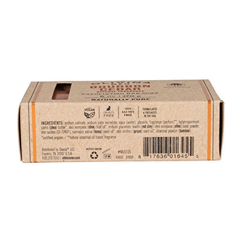 Olivina Men Bourbon Cedar Exfoliating Bar Soap - 2 Pack