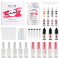 MOCIKE DIY Lip Gloss Making kit for Adult Gifts - 37 PCS DIY Lip Gloss kit Make Your Own Lip Gloss