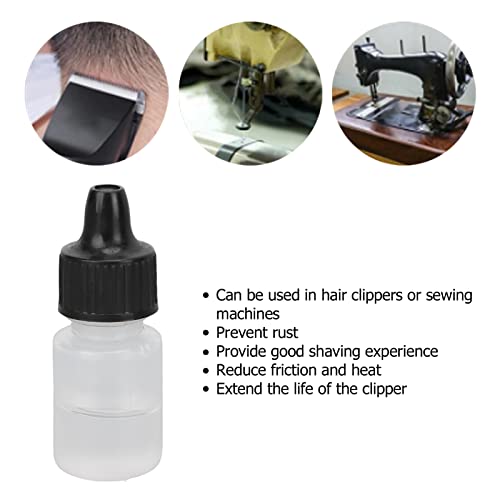 10pcs Shaver Maintenance Lubricant,Reduce Friction Prevent Trimmer Blades Sewing Machine Repair Oil Hair Clipper Blade Lubricating for Clippers Beard Trimmers and Shavers Oil
