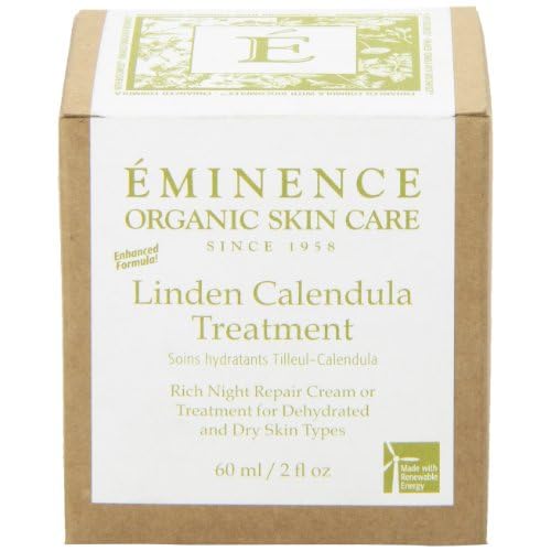Eminence Linden Calendula 2oz Treatment Cream - Hydrating Moisturizer for Sensitive & Dry Skin