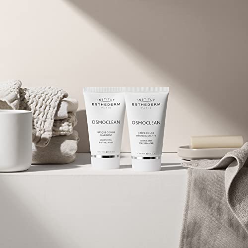 Esthederm - Osmoclean Lightening Buffing Mask - Face, Neck and D?collet? - Rich Cream Mask - All Skin Types