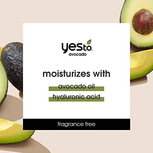 Yes To Fragrance-Free Avocado Nourishing Lip Balm, Moisturizing Non-Sticky Salve To Replenish Lips With Nutrients, With Omega-3 Fatty Acids & Hyaluronic Acid, Natural & Cruelty Free, 0.15 Oz, 3-Pack