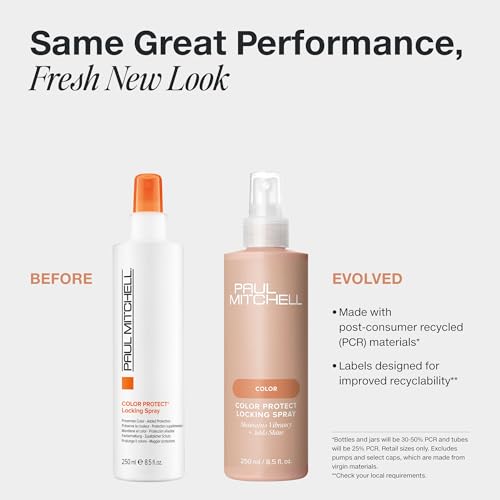 Paul Mitchell Color Protect Locking Spray, Maintains Vibrancy + Adds Shine, For Color-Treated Hair, 8.5 fl. oz.