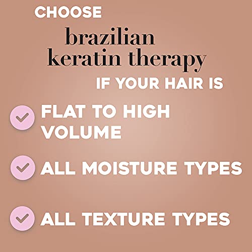 OGX Keratin Therapy Shampoo, 13 Fl Oz, Pack of 2 | Sulfate-Free | With Coconut Oil | With Avocado Oil | For Shiny Hair