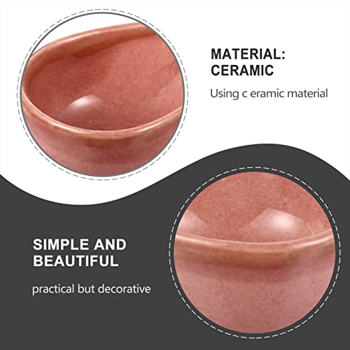 Essential Oil Holder Coffee Tray Essential Oil Mixing Dish, Ceramic Facial Mask Mixing Bowl Aroma Oil Holder Small Spa Dishes for Salon Face Mask Holder Essential Oil Bowls