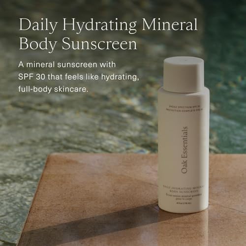 Oak Essentials Daily Hydrating Mineral Body Sunscreen