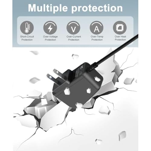 LIANSUM 2W Charger 8V 100MA Power Cord Compatible with Philips One Blade QP2630 Shaver, HQ850, Norelco Oneblade QP2530, QP2630 Electric Razor Trimmer Charging Cable Supply