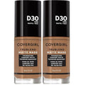COVERGIRL TruBlend Matte Made Liquid Foundation, Bronze, 1.01 Fl Oz (Pack of 2)