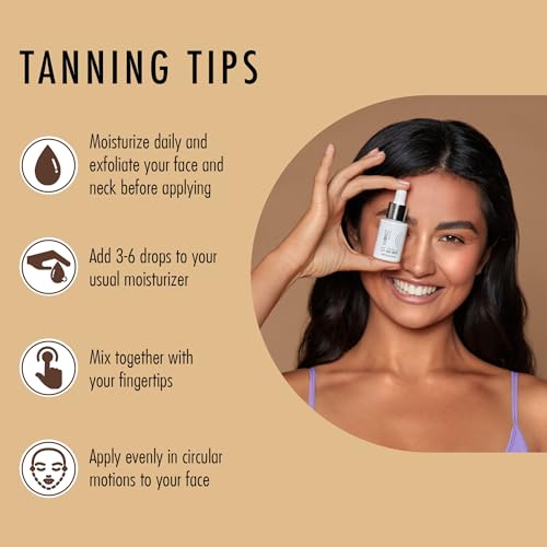 St Moriz Advanced Self Tanning - Tan Boosting - Self Tanner Bronzing Drops for Face - Face Tanning Drops to Add to Moisturizer (0.51 fl oz)