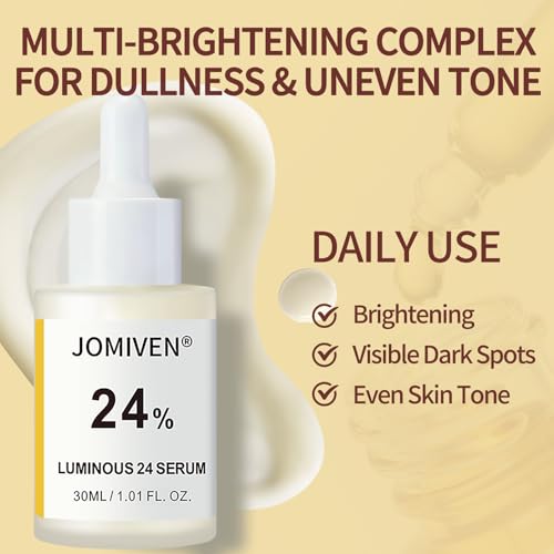 Luminous 24% Tone Correcting Serum ? 10% Niacinamide, 7% Arbutin, 4% VC Ether, 3% Tranexamic Acid ? Smooth Uneven Skin, Revitalize Dullness & Improve Radiance