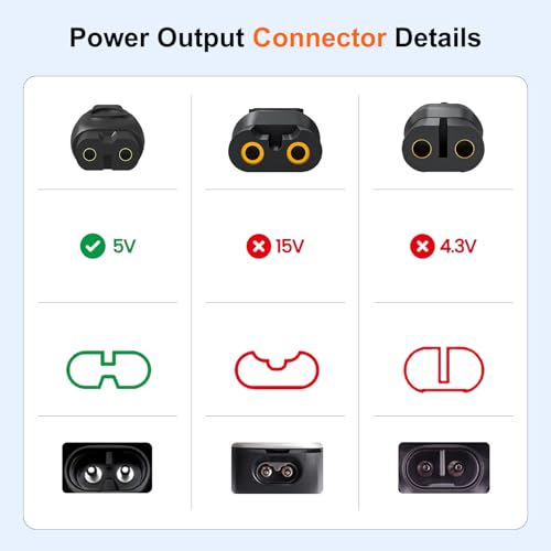 5V Charger Compatible with Philips Norelco qp2724 mg5910 mg9525 mg7910 MG9510 MG9520 PQ888 PQ889, One Blade Power Cord for Philips Norelco Shaver 2400 3600 USB Charging Cable