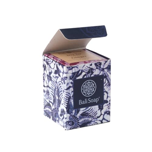 Bali Soap - Batik Collection - Natural Soap Bar for Face & Body, Vegan Handmade Plant Based, Moisturizing, Cruelty Free, 3.5 Oz Each 3 Pack