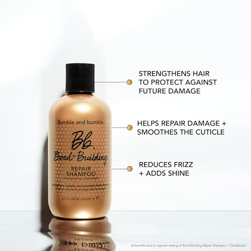 Bumble and bumble. Bond-Building Hair Repair Shampoo | For Damaged Hair | Color Safe | Anti Frizz + Adds Shine | Curly, Wavy, Straight