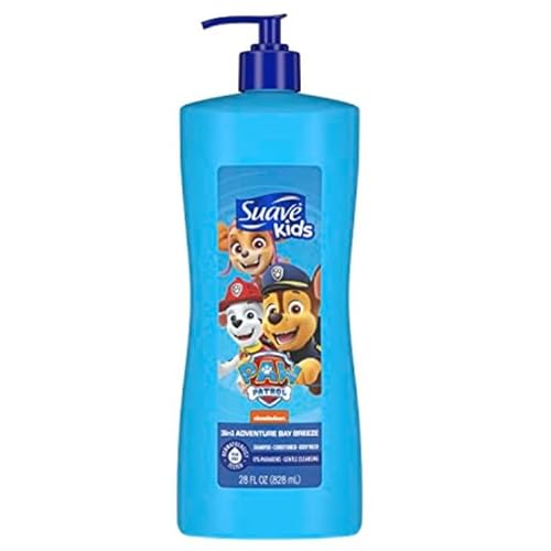 Suave Kids Paw Patrol 3-in-1 Shampoo, Conditioner, and Body Wash - 28oz - Adventure Bay Breeze