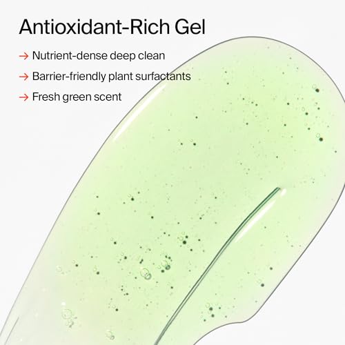 Youth To The People Superfood Facial Cleanser - Kale + Green Tea Daily Face Wash, Gentle Makeup Remover, with Soothing Antioxidants for Glowing Skin, pH Balance, Clean Pores, Sulfate-free, Refillable