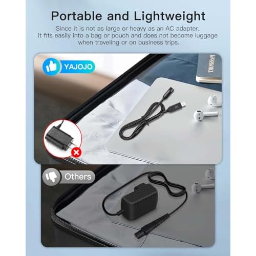 Charger Cable for Braun Shaver Series 9 8 7 6 5 3 1,Power Cord for Braun S3 S6 S7 S8 S5 S9 S1 Electric Razor,Durable Portable Travel Charger,3.3FT (2 Pack)