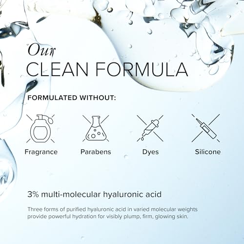 SeroVital Beauty TriHydrate Concentrate ? 3% Multi-Molecular Hyaluronic Acid Serum for Deep Hydration, Visible Plumping & Firming ? Fragrance-Free Daily Hydrating Face Serum - 1 fl oz