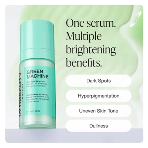 INNBEAUTY PROJECT Green Machine Vitamin C Dark Spot & Hyperpigmentation Serum, REFILL, 1 FL OZ (30ml)