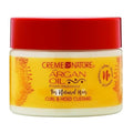 Argon Oil Curl & Hold Custard by Creme of Nature, Argan Oil of Morocco, Adds Moisture and Eliminates Frizz, 11.5 Fl Oz