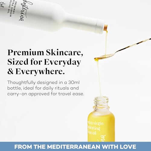 Kosterina - Extra Virgin Hydrating Face Oil ? Absorbent and Lightweight, Gentle Hydrating Formula, Promotes Youthful Skin | 1oz (30 ml)