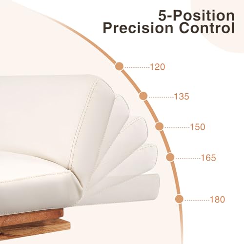 Manicure Arm Rest for Nails Tech, Ultra-Soft Comfy Adjustable Sofa Nail Armrest, AZ GOGO Upgrated Easy-Clean Hand Stand Rest for Manicurists - More Durable, Stain-Resistant (White)