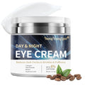 Day & Night Eye Cream with 6% Caffeine, Collagen, Retinol & Niacinamide - Anti-Aging, Deeply Moisturizing and Firming Eye Cream for Dark Circles, Puffiness, Fine Lines & Wrinkles, 1.76oz