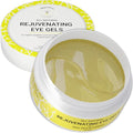 Doppeltree All Natural Caffeine Under Eye Patches & Hydrogel Masks (60 Pads) - Anti Aging Treatment for Crow Feet, Puffiness, Wrinkles, Dark Circles- Formulated in San Francisco