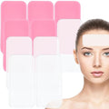 10 PCS Silicone Lash Pad Rectangle Eyelash Extension Pad for Eyelash Extensions Loose Lash Lash Grafting Gasket Pallet Reusable Silicone Pad Eyelash for Women and Lash Extension Supplies Tools