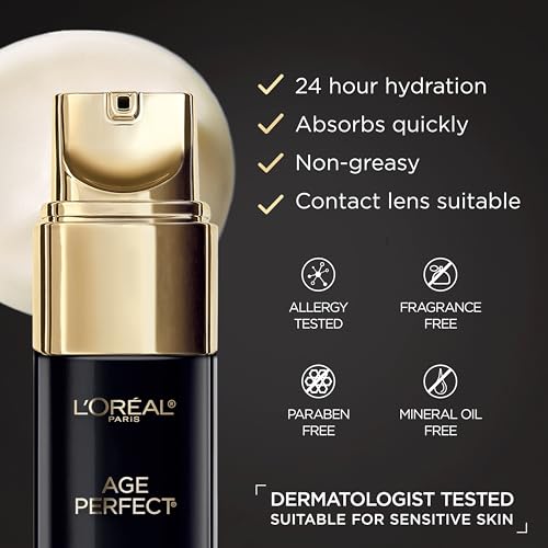 L'Oreal Paris Age Perfect Cell Renewal Anti-Aging Eye Cream,For Dark Circles & Puffiness 0.5 Fl oz,(Pack of 2)
