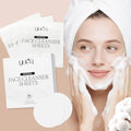 YUCO Travel Face Wash Cleanser Sheets 50 Sheets,Individual Sachet,for Facial Washing,Cloud Cotton Scent,Face Soap For Gym,Camping,Vacation,Hotels,Hospital,Business Trip,Flight Travel Essentials