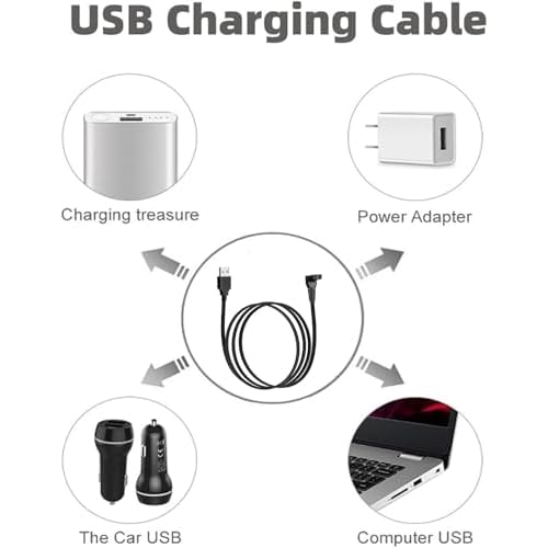 for Wahl 9818A Charger Charging Cord Compatible with Wahl Cordless Beard Trimmer Model 9864/ 9818A/ SS2L/ 9899-100/ WSS3L/ 5708/7065/ 9864SS Charger Cord