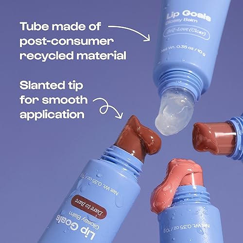 Alleyoop Lip Goals ? Moisturizing Lip Balm for Women, Hydrating Lip Care for Dry Lips with Clean Vegan Ingredients, Everyday Treatment for Smooth, Soft, Nourished Lips, Clear