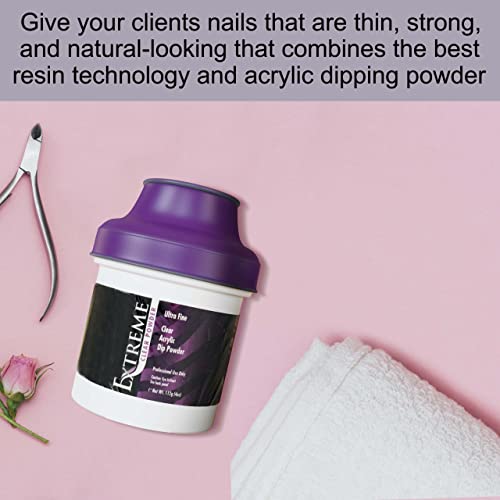 Backscratchers Extreme Acrylic Dip Powder - Salon Nail Dipping Powder System - Long Lasting Quick Dry Nail Color