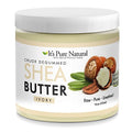It's Pure Natural - World's First Crude Degummed African Ivory Shea Butter (16 oz) ? 100% Pure & Natural Body Butter for Dry, Cracked Skin, Eczema, Stretch Marks & Anti-Aging