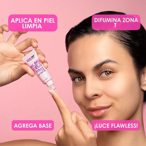 PINK UP Bye Bye pore Minimizer of pores | Make Up | Primer | Pore Minimizer | Smooth and uniform skin | Matte effect free of anti-aesthetic shine | Maximum hydration