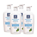 Kiss My Face Moisture Shave Cream, Fragrance Free Shaving Cream for Men and Women, 11 oz Pump Bottle, 4 Pack (Packaging May Vary)