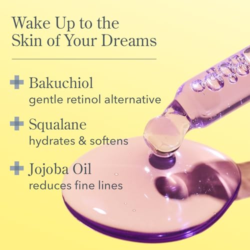 Beekman 1802 Dream Booster Bakuchiol Face Serum ? Retinol Alternative for Sensitive Skin ? Refines Texture, Smooths Fine Lines & Pores ? Fragrance Free ? Vegan ? 1 fl oz