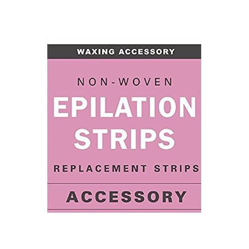 Parissa Epilation Strips | Non-Woven Waxing Strips, Soft & Durable for All-Over Hair Removal, 100% Biodegradable & Reusable with Wax, Professional-Quality for At-Home Waxing | 100 count