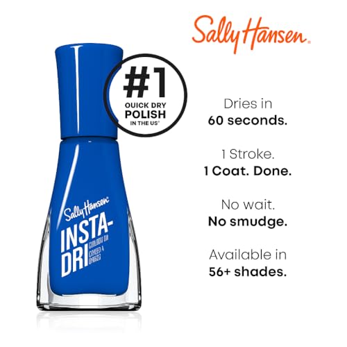 Sally Hansen Insta-Dri x SOUR PATCH KIDS Polish, Maliblue Twist, .31 fl oz