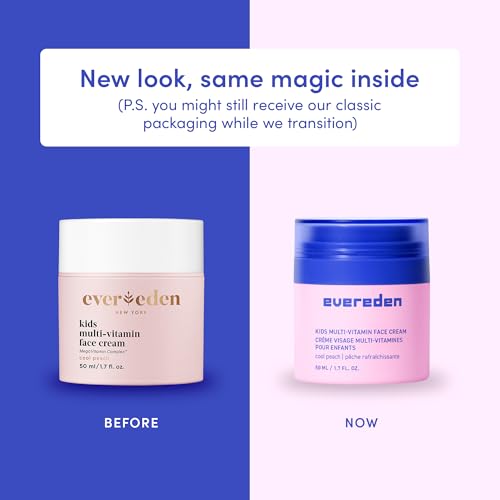 Evereden Daily 1-2-3 Routine Bundle: Clean & Vegan Skin Care Set for Kids - Hydrating & Nourishing Tween Skincare Set with Multi-Vitamin Face Wash, Face Cream, Lotion, & SPF 30 Mineral Sunscreen