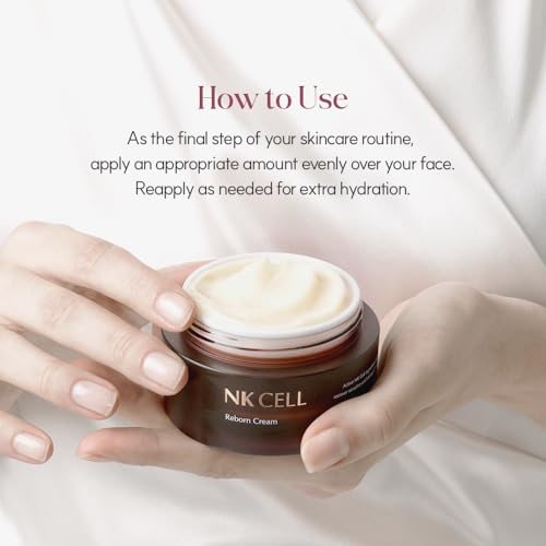 Reborn Cream with NK Cell Technology, Firming & Hydrating Facial Cream, 1.69 fl oz