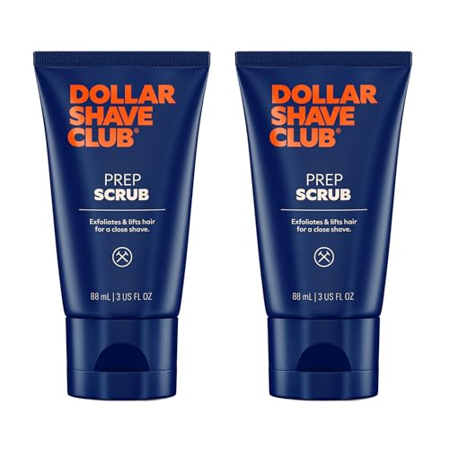 Dollar Shave Club | Prep Scrub 3 ounce (2 Pack) | Pre Shave Scrub to Prevent Ingrown Hairs