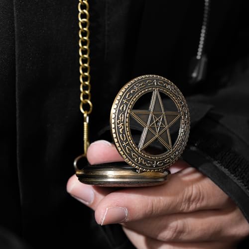 Scrying Mirror Natural Black Obsidian Mirror for Divination, Witchcraft, Meditation, Witch Gifts, Cthulhu Decoration Five-Pointed Star