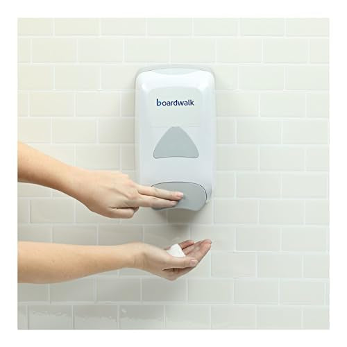Boardwalk 6162-04-GCE00VL 1250 ml. Foam Antibacterial Handwash Refill - Fruity (4/Carton)