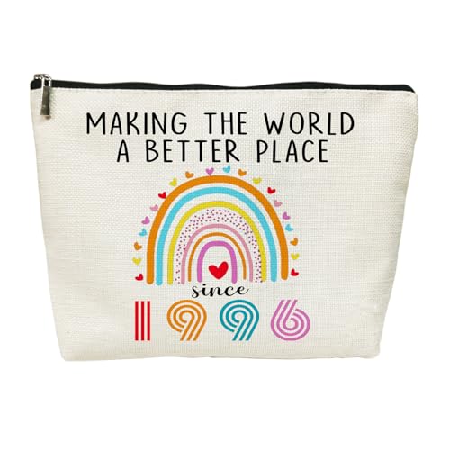 30th Birthday Gifts for Her Women Cosmetic Bags, 1996 Dirty 30 Year Old Birthday Decorations Makeup Bag for Wife, Sister, Best Friend Female, Mothers Day, Christmas (1996)