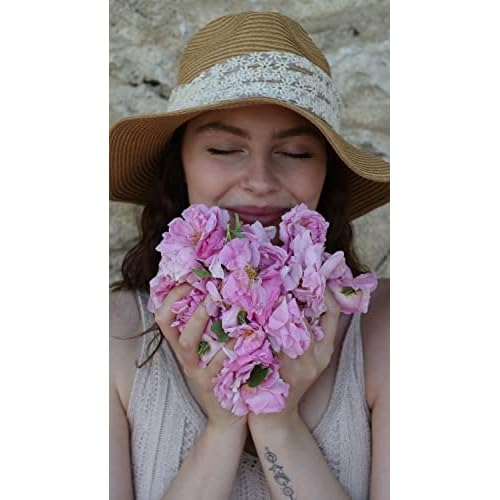 Rosense Glass Bottle Rosewater Hydrating Facial Toner/Rose Water Face Mist 6.8 Oz